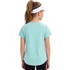 image:imageStelle Girls Athletic Shirts Short Sleeve Crewneck T Shirts Active Sports Top Soccer Gym Workout Tshirt Summer Tees for KidAqua Blue07