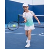 image:imageStelle Girls Athletic Shirts Short Sleeve Crewneck T Shirts Active Sports Top Soccer Gym Workout Tshirt Summer Tees for KidAqua Blue08