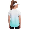 image:imageStelle Girls Athletic Shirts Short Sleeve Crewneck T Shirts Active Sports Top Soccer Gym Workout Tshirt Summer Tees for KidAqua Blue08