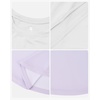 image:imageStelle Girls Athletic Shirts Short Sleeve Crewneck T Shirts Active Sports Top Soccer Gym Workout Tshirt Summer Tees for KidLavender
