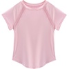 image:imageStelle Girls Athletic Shirts Short Sleeve Crewneck T Shirts Active Sports Top Soccer Gym Workout Tshirt Summer Tees for KidLight Pink