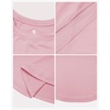 image:imageStelle Girls Athletic Shirts Short Sleeve Crewneck T Shirts Active Sports Top Soccer Gym Workout Tshirt Summer Tees for KidLight Pink