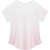 image:imageStelle Girls Athletic Shirts Short Sleeve Crewneck T Shirts Active Sports Top Soccer Gym Workout Tshirt Summer Tees for KidPink