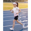image:imageStelle Girls Athletic Shirts Short Sleeve Crewneck T Shirts Active Sports Top Soccer Gym Workout Tshirt Summer Tees for KidPink