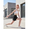 image:imageStelle Girls Athletic Shorts Flowy Running 2 in 1 Butterfly Short with Pockets Soccer Tennis for TeenBlack