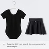image:imageStelle Girls Ballet Leotards Toddler Dance Outfit Combo with Pull on Skirt and Tights ToddlerLittle KidBig Kid01black