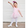 image:imageStelle Girls Ballet Leotards Toddler Dance Outfit Combo with Pull on Skirt and Tights ToddlerLittle KidBig Kid02ballet Pink Shiny Tutu Skirt