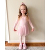 image:imageStelle Girls Ballet Skirt Chiffon Dance Skirt for Girls with Mesh Bowknot Elastic Waist Pullon Skirts for BalletBallet Pink