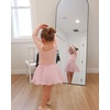 image:imageStelle Girls Ballet Skirt Chiffon Dance Skirt for Girls with Mesh Bowknot Elastic Waist Pullon Skirts for BalletBallet Pink