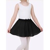 image:imageStelle Girls Ballet Skirt Chiffon Dance Skirt for Girls with Mesh Bowknot Elastic Waist Pullon Skirts for BalletBlack