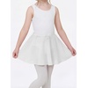 image:imageStelle Girls Ballet Skirt Chiffon Dance Skirt for Girls with Mesh Bowknot Elastic Waist Pullon Skirts for BalletWhite