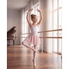 image:imageStelle Girls Ballet Skirt Pull On High Waist Dance Wrap Skirt Layered Ruffle Chiffon Skirt Kid Toddler Ballerina ClothesBallet Pink