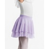 image:imageStelle Girls Ballet Skirt Pull On High Waist Dance Wrap Skirt Layered Ruffle Chiffon Skirt Kid Toddler Ballerina ClothesLavender