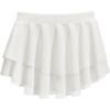 image:imageStelle Girls Ballet Skirt Pull On High Waist Dance Wrap Skirt Layered Ruffle Chiffon Skirt Kid Toddler Ballerina ClothesWhite