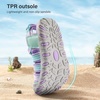 image:imageStelle Girls ClosedToe Water Hiking Beach Outdoor Sport Sandals  Adjustable HookandLoop Straps Boys amp Girls Athletic Shoes Summer Everyday Wear QuickDrying Materials Toddler to Big KidsLilac Mint