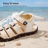 image:imageStelle Girls ClosedToe Water Hiking Beach Outdoor Sport Sandals  Adjustable HookandLoop Straps Boys amp Girls Athletic Shoes Summer Everyday Wear QuickDrying Materials Toddler to Big KidsConfetti Cake
