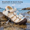 image:imageStelle Girls ClosedToe Water Hiking Beach Outdoor Sport Sandals  Adjustable HookandLoop Straps Boys amp Girls Athletic Shoes Summer Everyday Wear QuickDrying Materials Toddler to Big KidsConfetti Cake