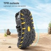 image:imageStelle Girls ClosedToe Water Hiking Beach Outdoor Sport Sandals  Adjustable HookandLoop Straps Boys amp Girls Athletic Shoes Summer Everyday Wear QuickDrying Materials Toddler to Big KidsBlack