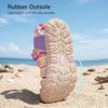 image:imageStelle Girls ClosedToe Water Hiking Beach Outdoor Sport Sandals  Adjustable HookandLoop Straps Boys amp Girls Athletic Shoes Summer Everyday Wear QuickDrying Materials Toddler to Big KidsSunset Glow
