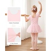 image:imageStelle Girls Dance Leotards with Sequin Tutu Dress Ballet Leotards Gymnastic Ballerina Costume Toddler Ballet OutfitBallet Pink