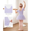 image:imageStelle Girls Dance Leotards with Sequin Tutu Dress Ballet Leotards Gymnastic Ballerina Costume Toddler Ballet OutfitLavender