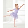 image:imageStelle Girls Dance Leotards with Sequin Tutu Dress Ballet Leotards Gymnastic Ballerina Costume Toddler Ballet OutfitLavender
