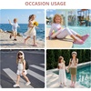 image:imageStelle Girls Double Buckle Slide Sandals Boy Slippers Kids Summer Shoes Shower Beach Pool Slip on CloudsCotton Candy Ombre