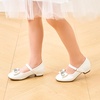 image:imageStelle Girls Dress Shoes Flower Girls Wedding Party Low Heels with Bow for Toddler and KidsWhite