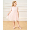 image:imageStelle Girls Dress Shoes Low Heel Glitter Bow Party Wedding Flower School ShoesSparklepink