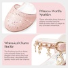 image:imageStelle Girls Dress Shoes Low Heel Glitter Bow Party Wedding Flower School ShoesSparklepink