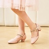 image:imageStelle Girls Dress Shoes Low Heel Glitter Bow Party Wedding Flower School ShoesSparklepink