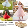 image:imageStelle Girls Dress Shoes Toddler Flower Wedding Party Shoes Mary Jane School FlatsToddlerLittle KidsBig Kids1gold