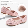 image:imageStelle Girls Dress Shoes Toddler Flower Wedding Party Shoes Mary Jane School FlatsToddlerLittle KidsBig Kids1pink