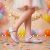 image:imageStelle Girls Dress Shoes Toddler Flower Wedding Party Shoes Mary Jane School FlatsToddlerLittle KidsBig Kids1unicorn Dust