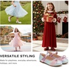 image:imageStelle Girls Dress Shoes Toddler Flower Wedding Party Shoes Mary Jane School FlatsToddlerLittle KidsBig KidsUnicorn Dust