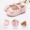 image:imageStelle Girls Dress Shoes Toddler Mary Jane Shoes Flat with Bow for ToddlerLittle KidsPink2