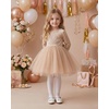 image:imageStelle Girls Dress Shoes Toddler Mary Jane Shoes Flat with Bow for ToddlerLittle KidsWhite2