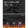 image:imageStelle Girls Fleece Lined Flare Leggings Kids Bell Bottom with Pockets Warm Winter Athletic Yoga PantsBlack