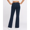 image:imageStelle Girls Fleece Lined Flare Leggings Kids Bell Bottom with Pockets Warm Winter Athletic Yoga PantsNavy