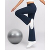 image:imageStelle Girls Fleece Lined Flare Leggings Kids Bell Bottom with Pockets Warm Winter Athletic Yoga PantsNavy