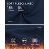 image:imageStelle Girls Fleece Lined Flare Leggings Kids Bell Bottom with Pockets Warm Winter Athletic Yoga PantsNavy