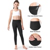 image:imageStelle Girls Fleece Lined Leggings Youth High Waist Warm Winter Athletic Yoga Pants with Hidden PocketA1black Fleece Lined