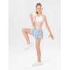 image:imageStelle Girls Flowy Shorts with Pockets Athletic Running Skirt High Waist Butterfly 2 in 1 Sports Short 516 YearsSpring Mist