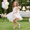 image:imageStelle Girls High Heels Sequins Dress Sandals Princess Dress Shoes Flower Wedding Party ShoesGold