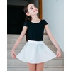 image:imageStelle Girls Leotards Black Ballet Dance Leotards Ruffle Short Sleeve Gymnastics OutfitsToddlerLittle KidBig KidBlack