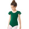 image:imageStelle Girls Leotards Black Ballet Dance Leotards Ruffle Short Sleeve Gymnastics OutfitsToddlerLittle KidBig KidGreen