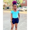 image:imageStelle Girls Leotards Black Ballet Dance Leotards Ruffle Short Sleeve Gymnastics OutfitsToddlerLittle KidBig KidPool Blue
