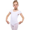 image:imageStelle Girls Leotards Black Ballet Dance Leotards Ruffle Short Sleeve Gymnastics OutfitsToddlerLittle KidBig KidWhite