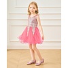 image:imageStelle Girls Mary Jane Dress Shoes Low Heel Glitter Patent Bow Kids Party Wedding Flower Girl School ShoesToddlerLittleBig KidGlitter Mary Janefuchsia