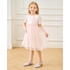 image:imageStelle Girls Mary Jane Dress Shoes Low Heel Glitter Patent Bow Kids Party Wedding Flower Girl School ShoesToddlerLittleBig KidGlitter Mary Janerainbow